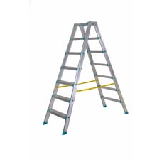 Scala doppia in alluminio 7 Gradini - Aron